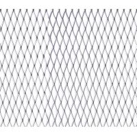 Ornament grila spoiler aluminiu, fagure, plasa 100 x 25cm, ochi 0.6x1.6cm argintiu Alu Grill Net 9706 Automax