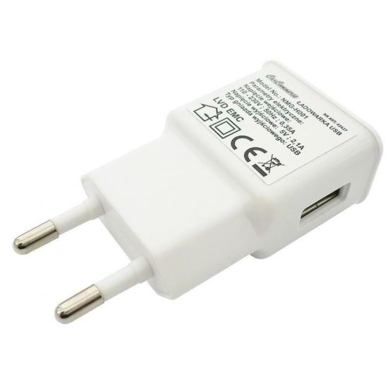 Stecher priza 220V pentru USB, 5V, 2,1A, incarcator cu 1 USB 42427 CarCo