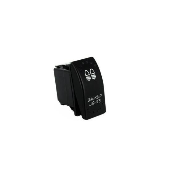 Intrerupator On/Off, 4.5x2.5cm, 5 pini, 12/24V Backup Light J02