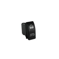 Intrerupator On/Off, 4.5x2.5cm, 5 pini, 12/24V Bumper Light J03