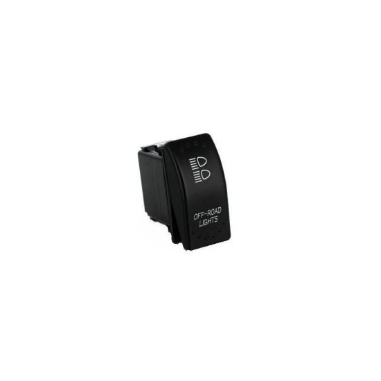 Intrerupator On/Off 4.5x2.5cm, 5 pini, 12/24V Off-Road Light J11