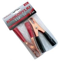 Cleste cablu curent, clema crocodil 10cm, 50A, 42304 CarCo 