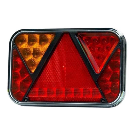 Lampa spate 200x130, LED, 6 functii, cu numar si ceata, FT-270 L TB PM Fristom