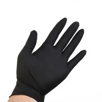 Cutie 100 manusi unica folosinta negre, nitril max, NN500 L-9, 05001758 Cofil