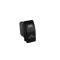 Intrerupator On/Off 4.5x2.5cm, 5 pini, 12/24V Led Light Bar J10