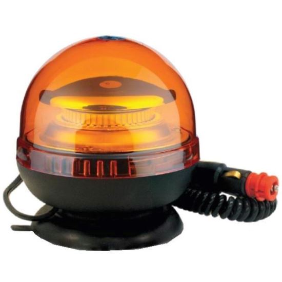 Girofar 12/24V, h136, 35 LED-uri, prindere cu magnet si venutza, LW0030-ALR-2 Truckled