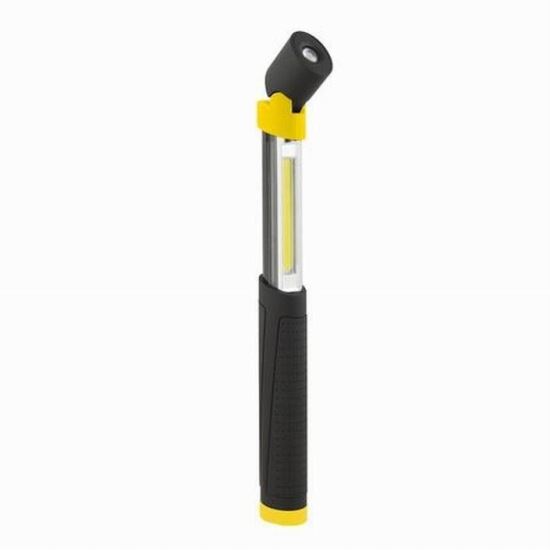 Lanterna LED COB, telescopica cu cap rabatabil, AAA, 18637 Phenom