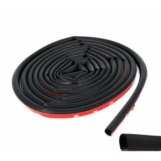 Cheder cauciuc 9mm, rola3m, cu adeziv 3M K135