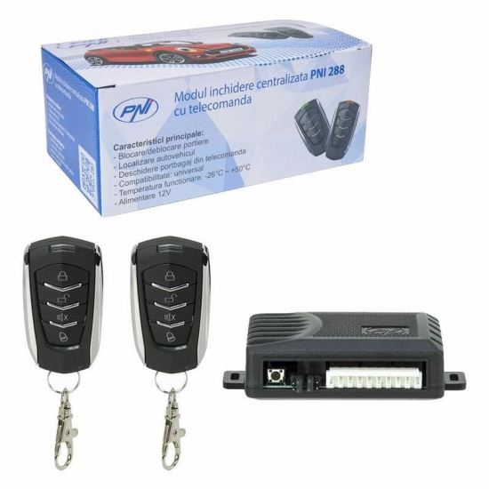 Modul inchidere centralizata cu telecomanda cu 4 butoane 288 PNI
