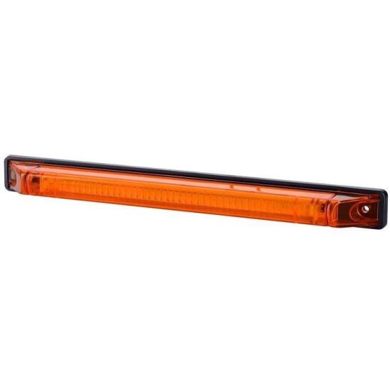 Lampa gabarit 255x24, LED, galbena LD 562 Horpol