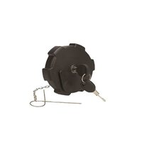 Buson rezervor camion fi80, plastic, cu 2 chei si lant, Hico KWP005