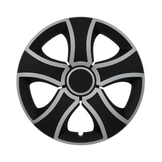 Capace roti 16'' Jestic Bis II cu inel, grafit cu argintiu