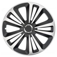 Capace roti 16'' Jestic Terra II cu inel mic, grafit cu argintiu