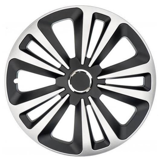 Capace roti 16'' Jestic Terra II cu inel mic, grafit cu argintiu